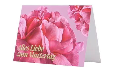 Grußkarte "Alles Liebe zum Muttertag"