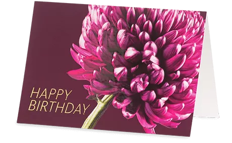 Grußkarte "Happy Birthday"