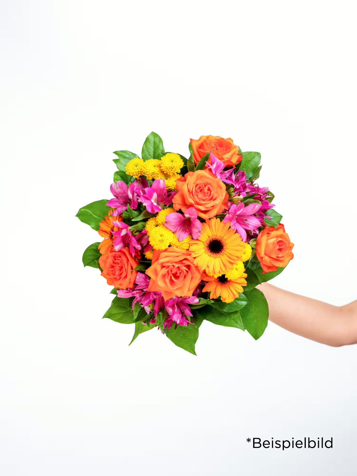 Bunter Überraschungsstrauß zum Geburtstag