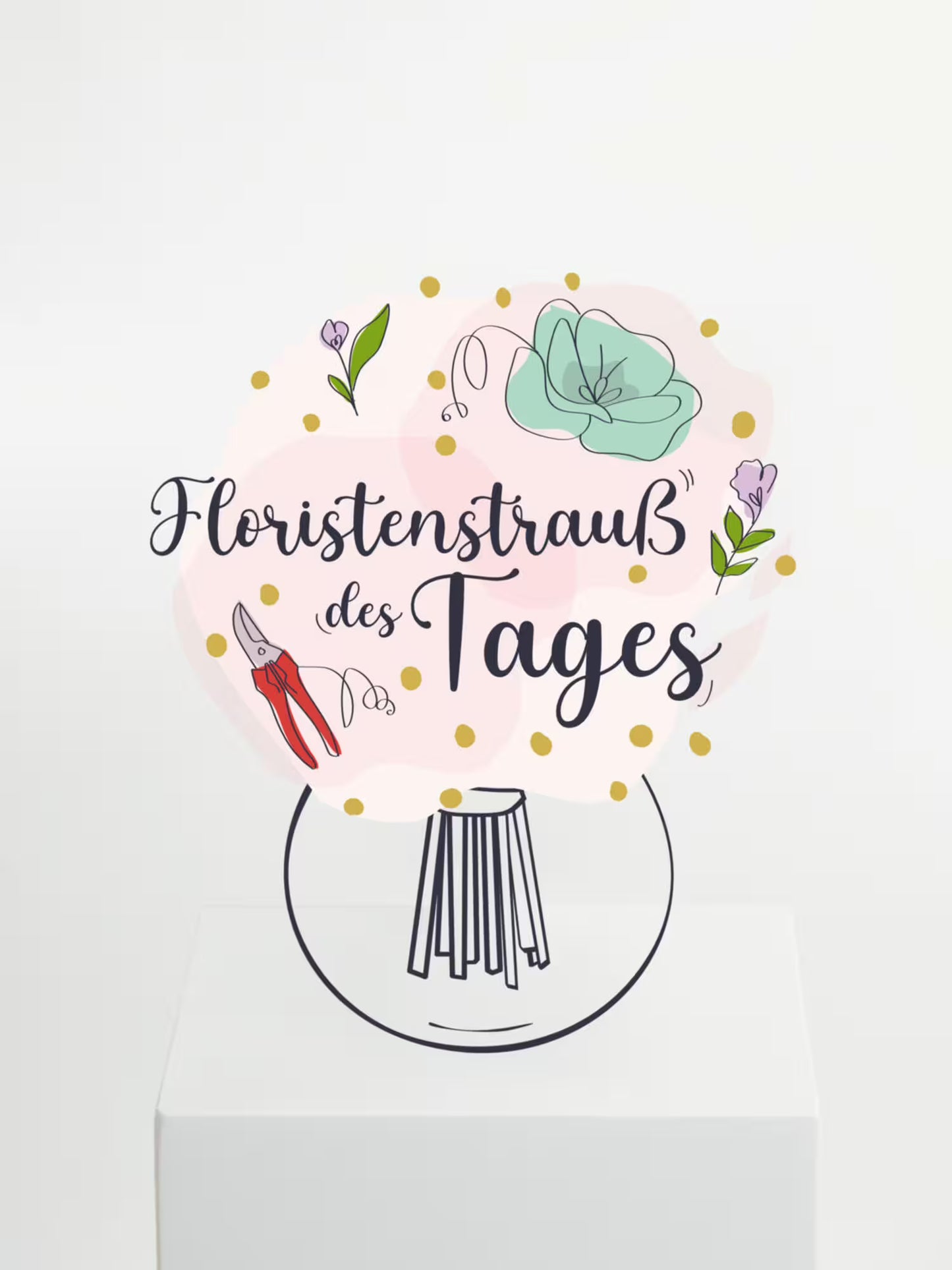 Pinker Muttertagsgruß