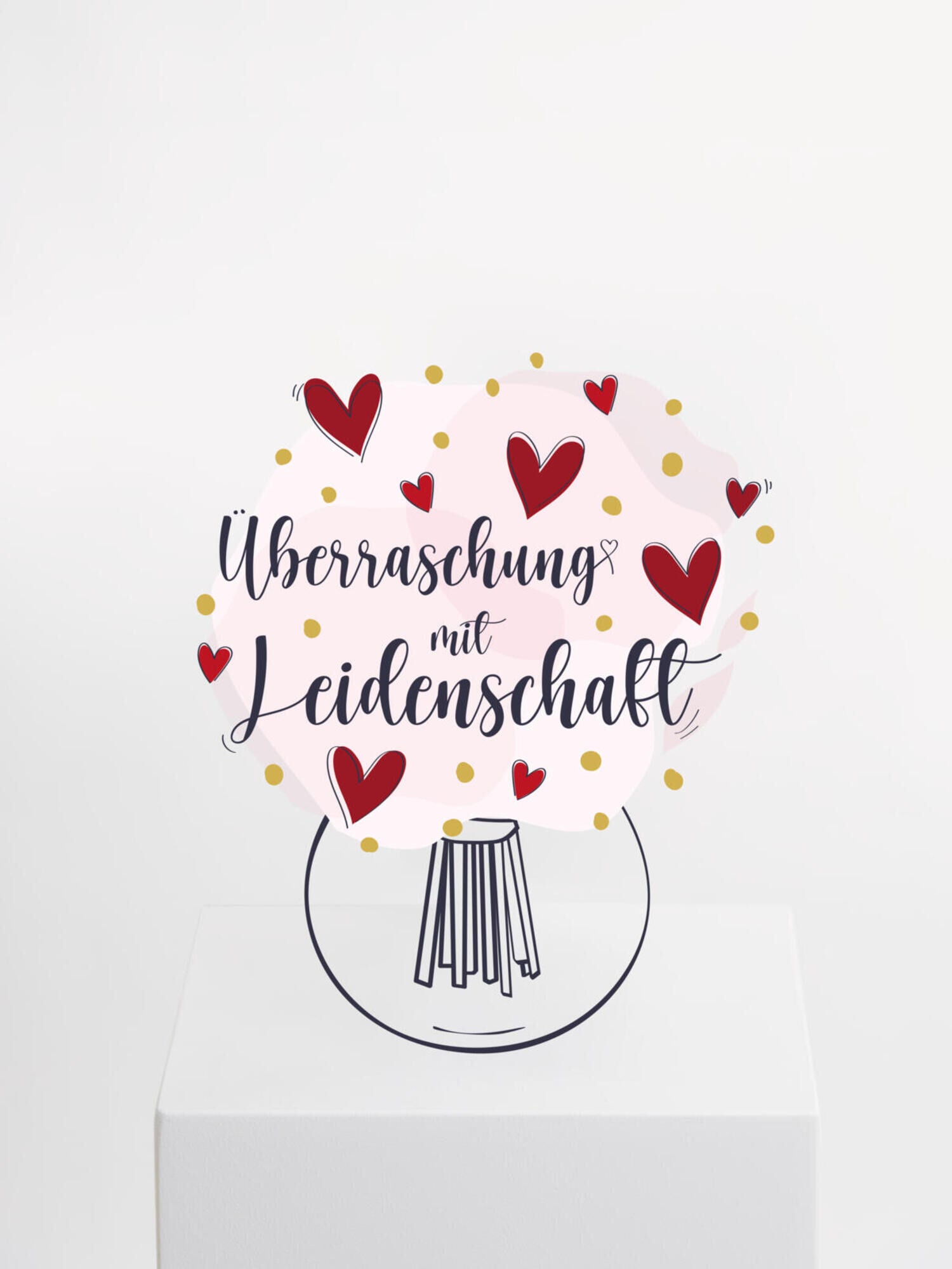 Überraschungsstrauß Liebe