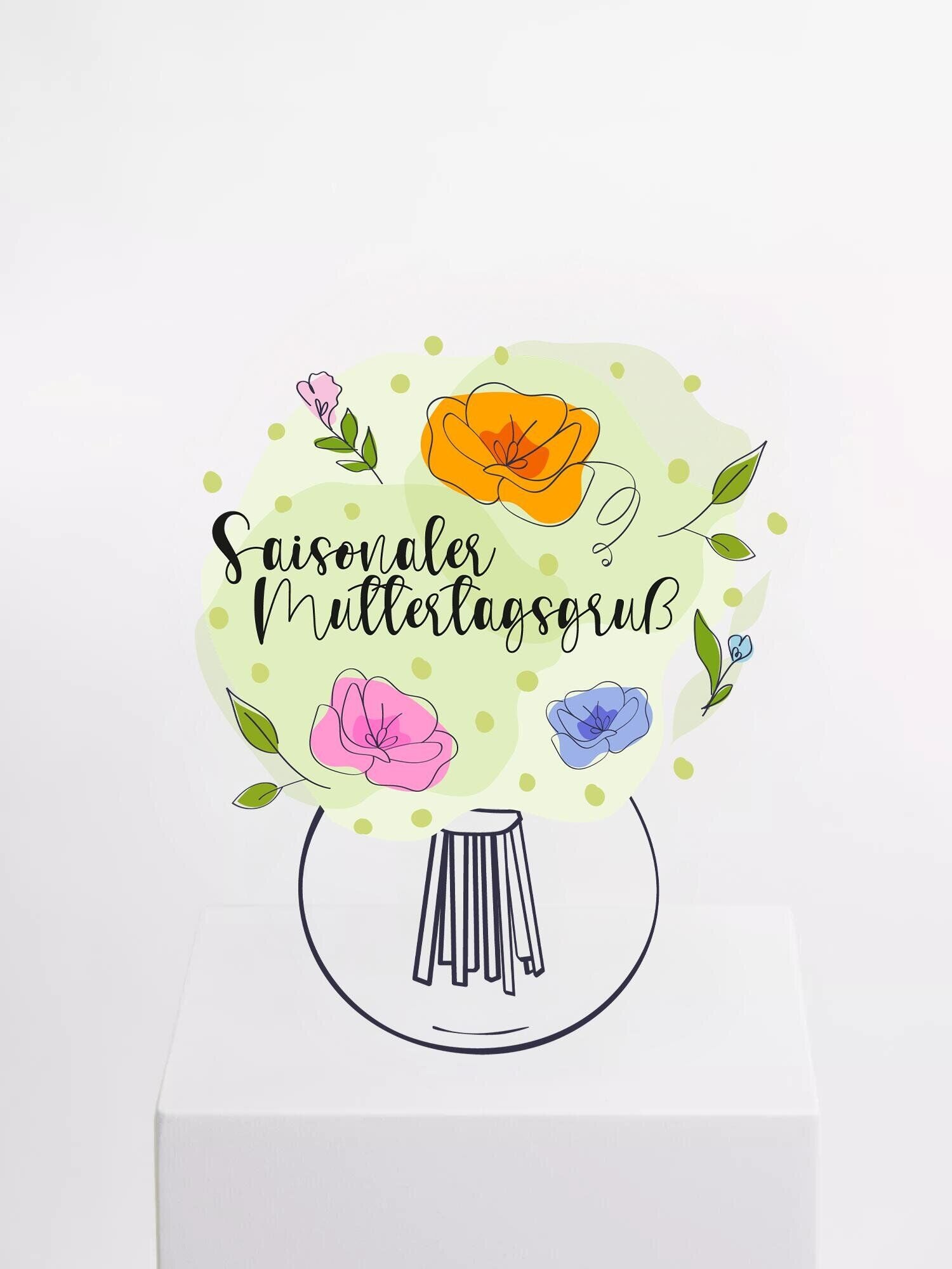 Saisonaler Muttertagsgruß - Ansicht 2