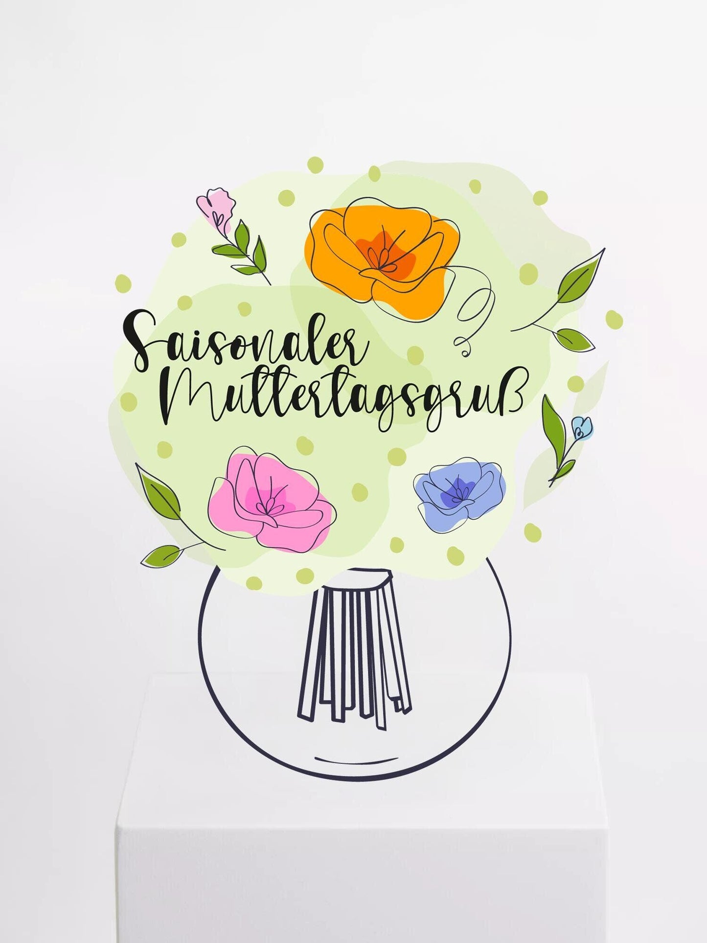 Saisonaler Muttertagsgruß - Ansicht 3