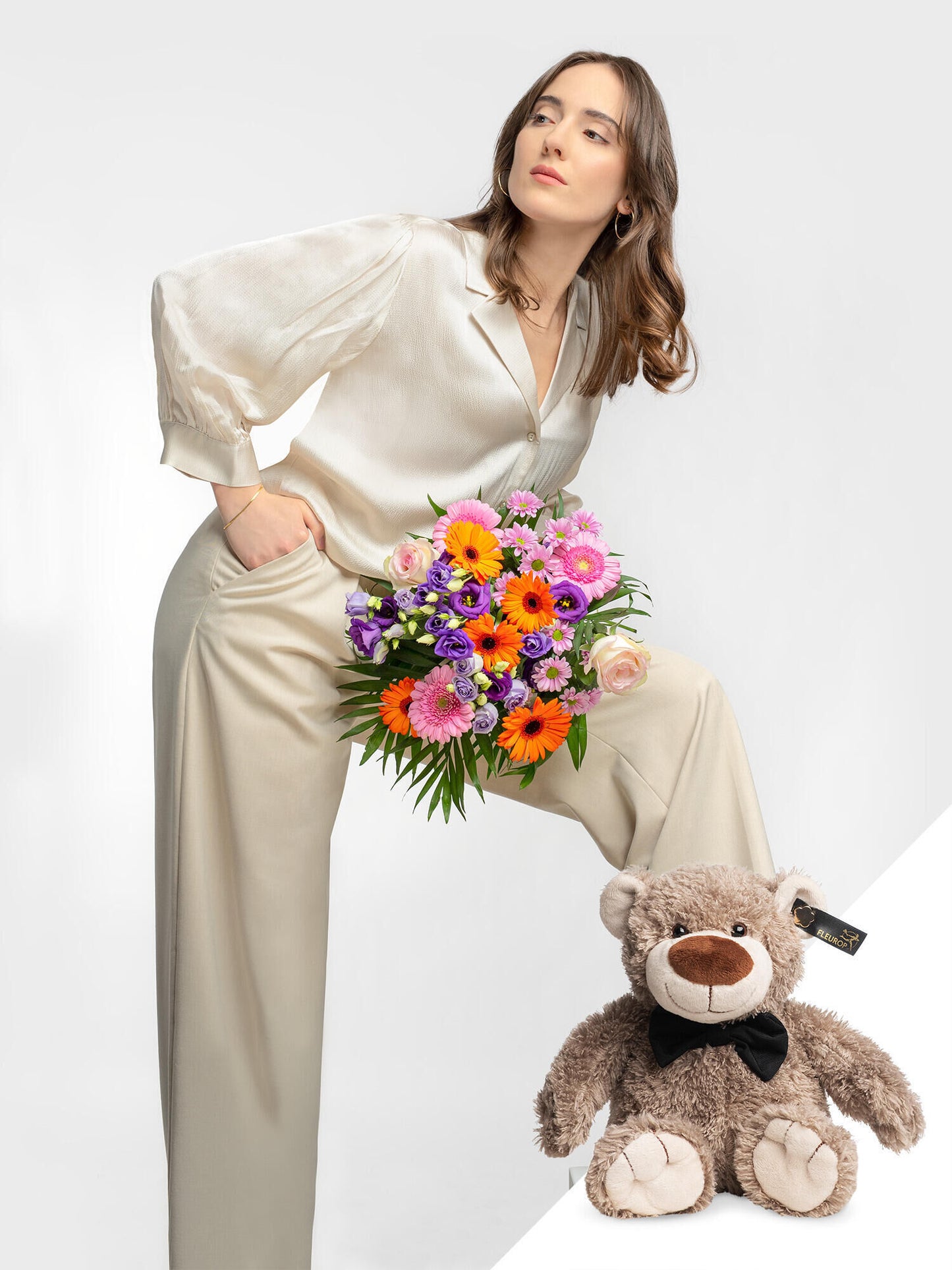 Blütenpoesie mit Teddy - Ansicht 3