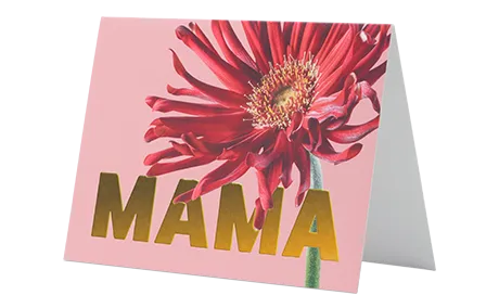 Grußkarte "MAMA"