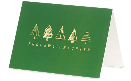 Grußkarte "Frohe Weihnachten"
